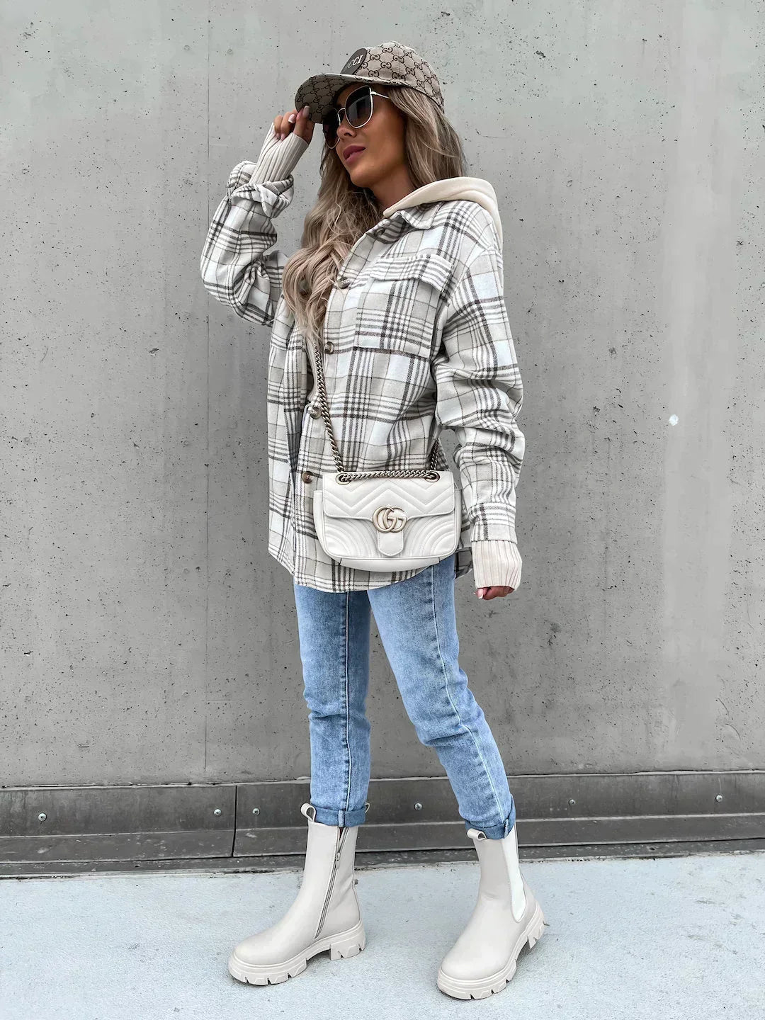 EB | Damenjacke mit Abnehmbarer Kapuze