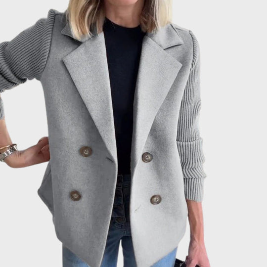 EB | Eleganter Herbststrickärmel-Blazer