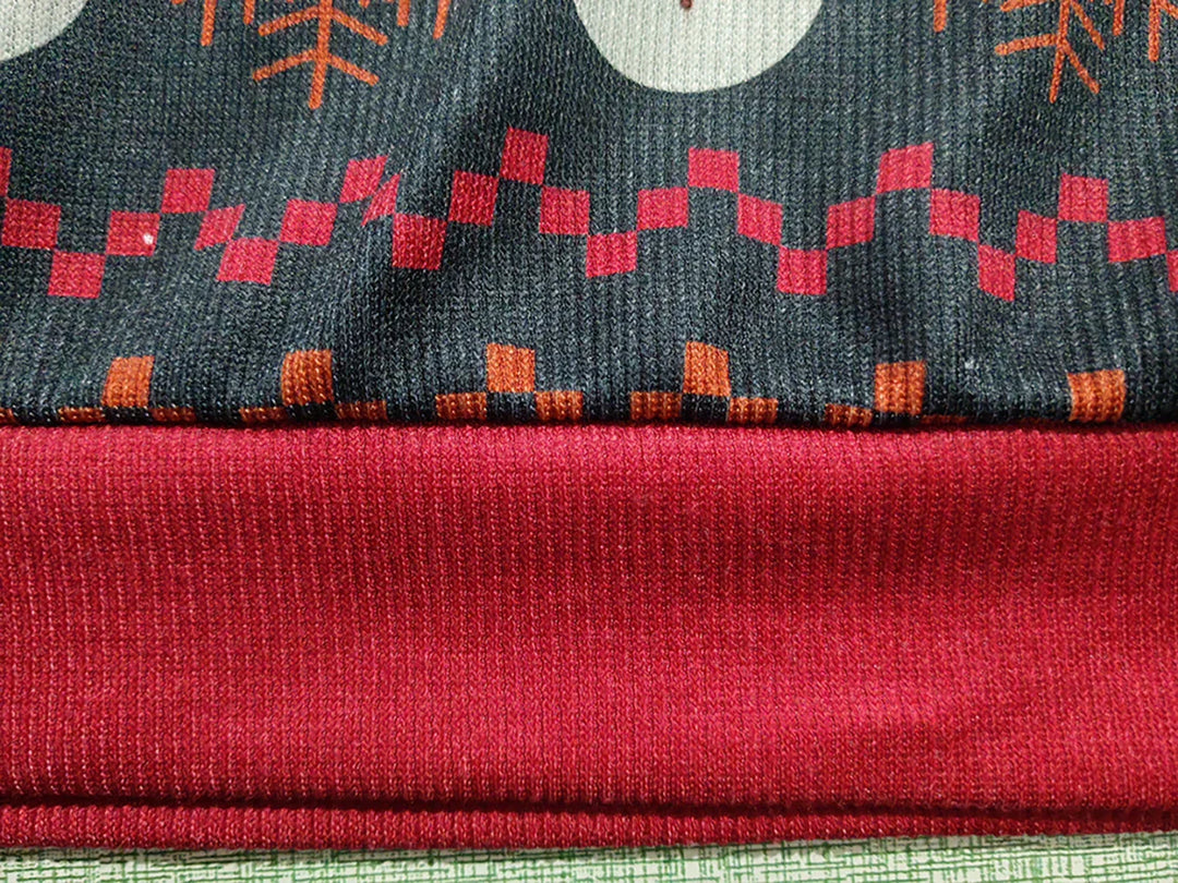 EB | 3D Weihnachtsstrickpullover - Humorvolles Tardis-Design & Wärmer Komfort für die Feiertage