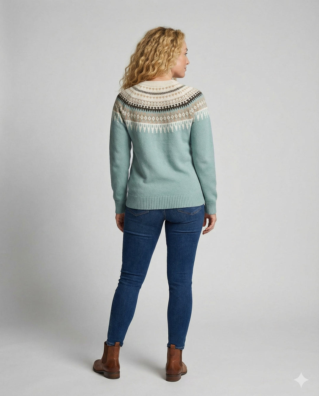 Boho Strickpullover Damen Warm | EB