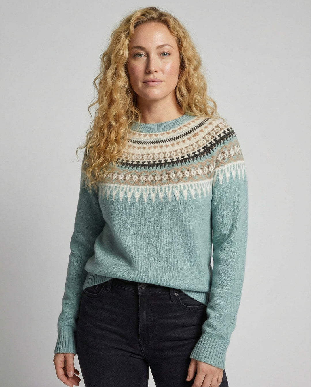 Boho Strickpullover Damen Warm | EB
