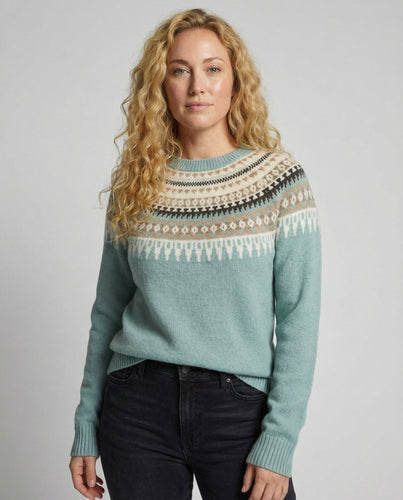 Boho Strickpullover Damen Warm | EB