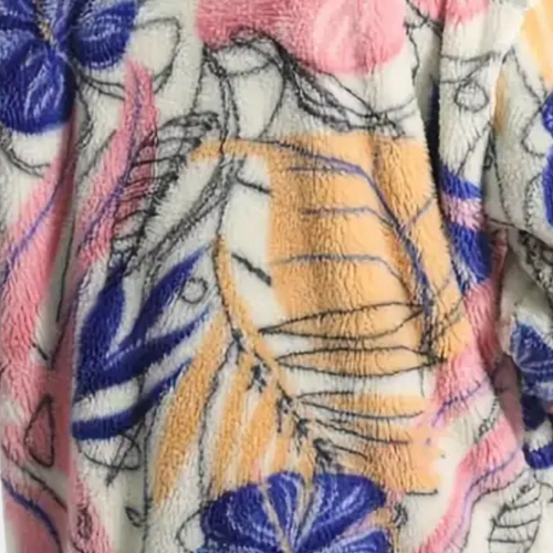 EB | Blümchen Winterjacke mit Kapuze für Damen