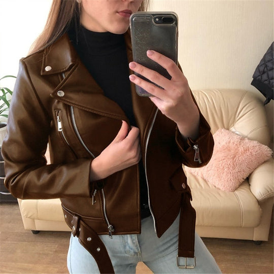 EB | Lederjacke für Frauen