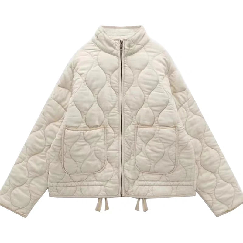 EB | Klassische Gesteppte Jacke für Frauen
