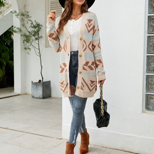 EB | Lässiger Strick Strickjacke
