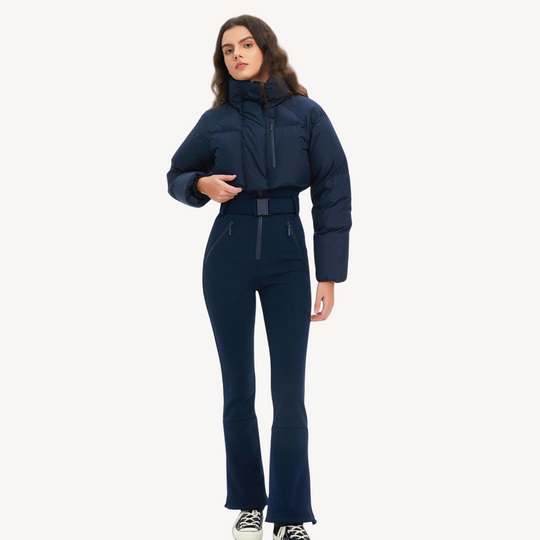 EB | Damen Daunenjacke mit Gürtelhose