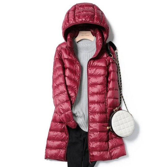 EB | Winterjacke mit Kapuze für Damen Puffer