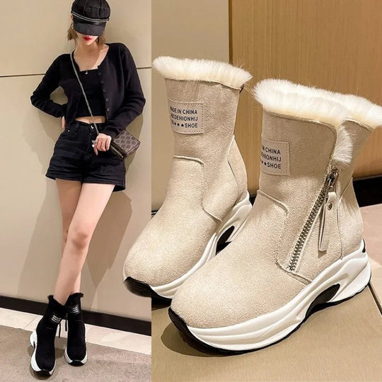 EB | Neue Mode Damen Schneestiefel