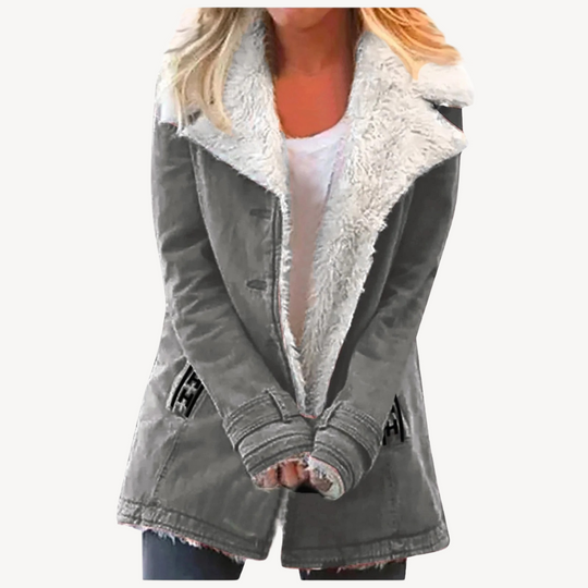 EB | Damen Fleecegefütterte Winterjacke