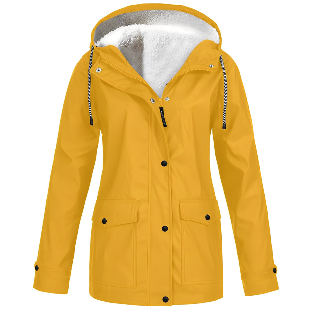 EB | Vielseitige, wasserdichte Damenjacke mit Fleece-Innenfutter