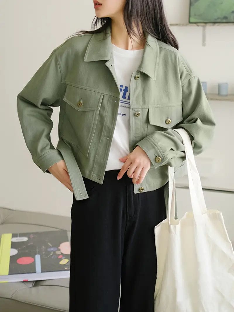 EB | Jacke Casual Denim Perfekt für Lässige Tage