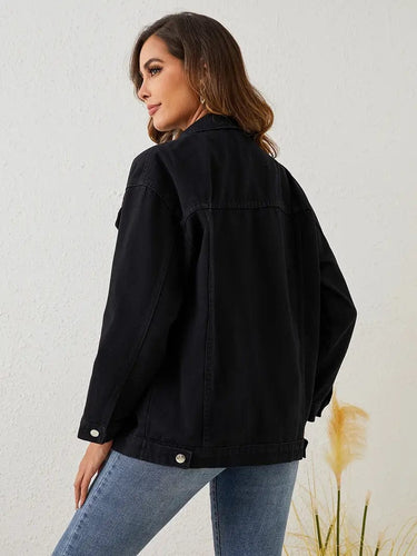 EB | Jacke Casual Denim Perfekt für Lässige Tage