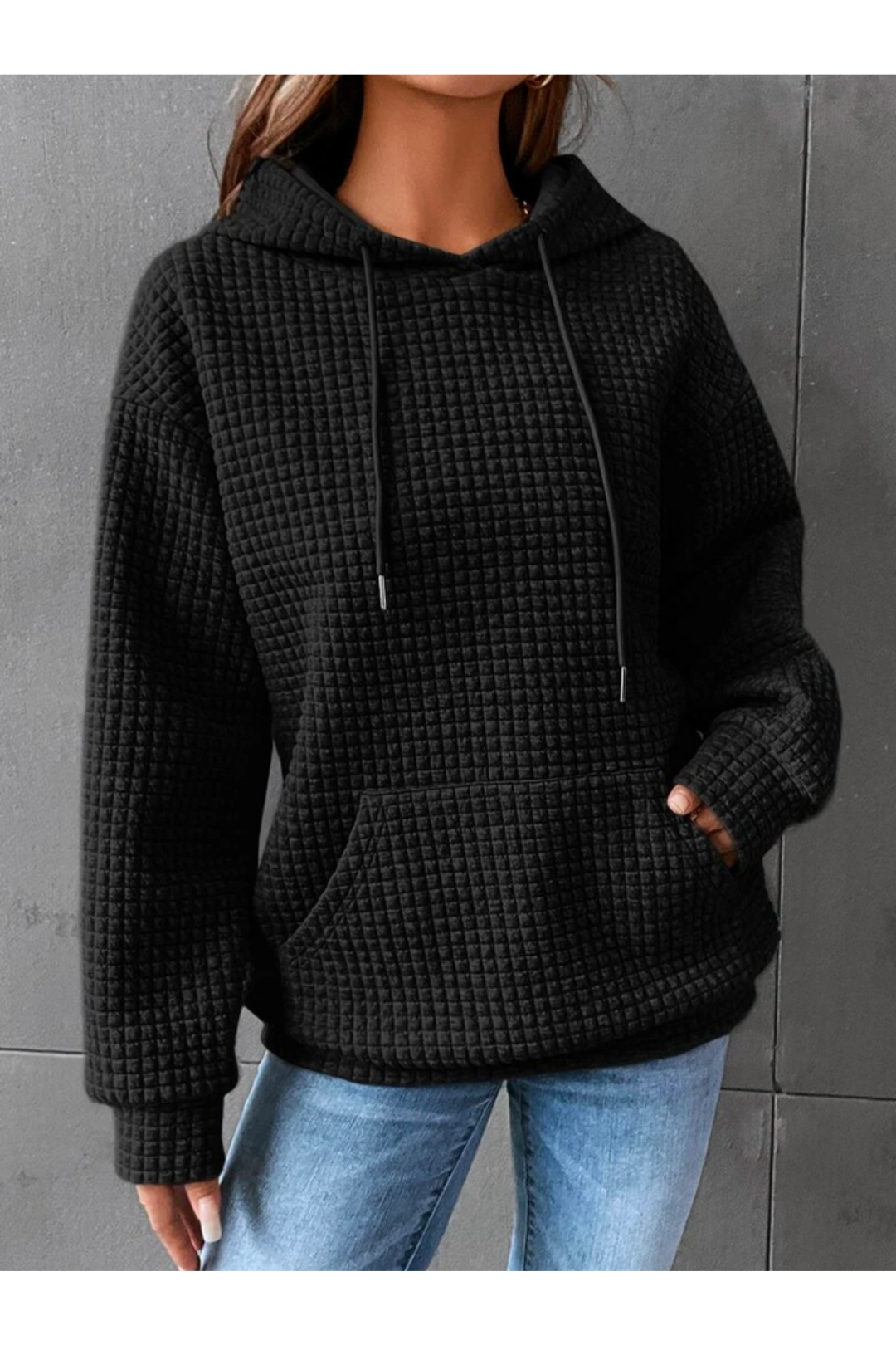 EB | Pullover Warm für Frauen Kapuze