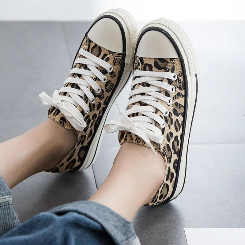 Stylische Leopard Damen Sneaker - Savannah EB
