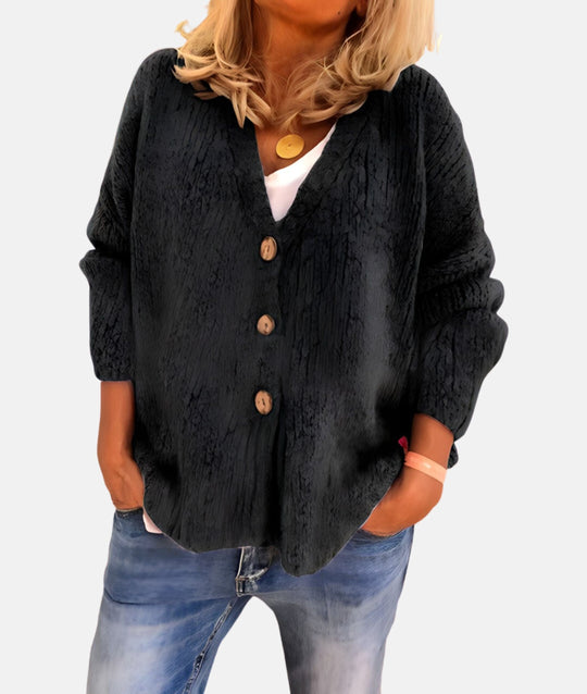 EB | Cardigan Klassischer Zeitloser Stil Ideal für den Herbst