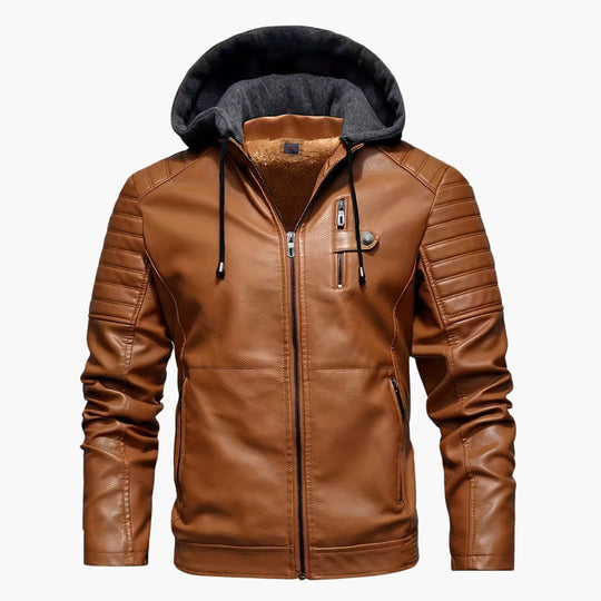EB | Softshell-Jacke mit Kapuze Winddichte Jacke