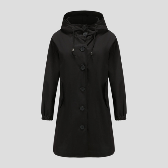 EB | Wasserdichte Regenjacke mit Kapuze für Damen