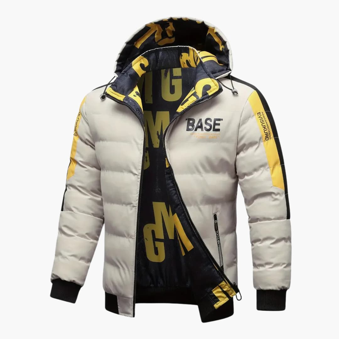 EB | Wendbare Winterjacke mit Kapuze für Männer
