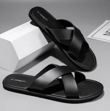 Modische flache Cross-Sandalen für Männer EB