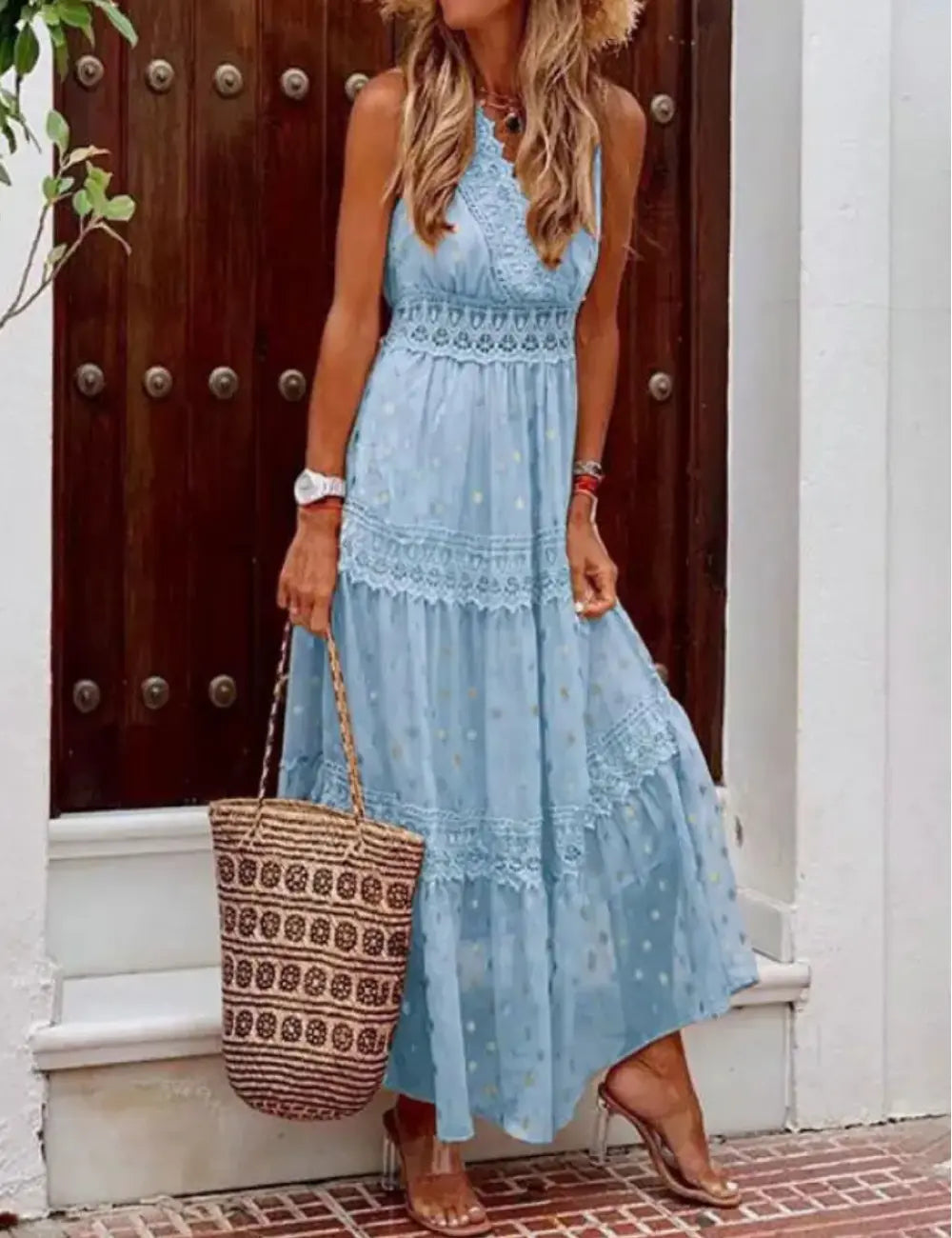 EB | Elegante Maxi Sommerkleid