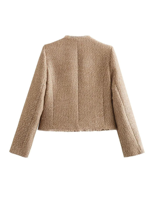 EB | Damen Multi-Pocket Jacke mit Schmaler Passform