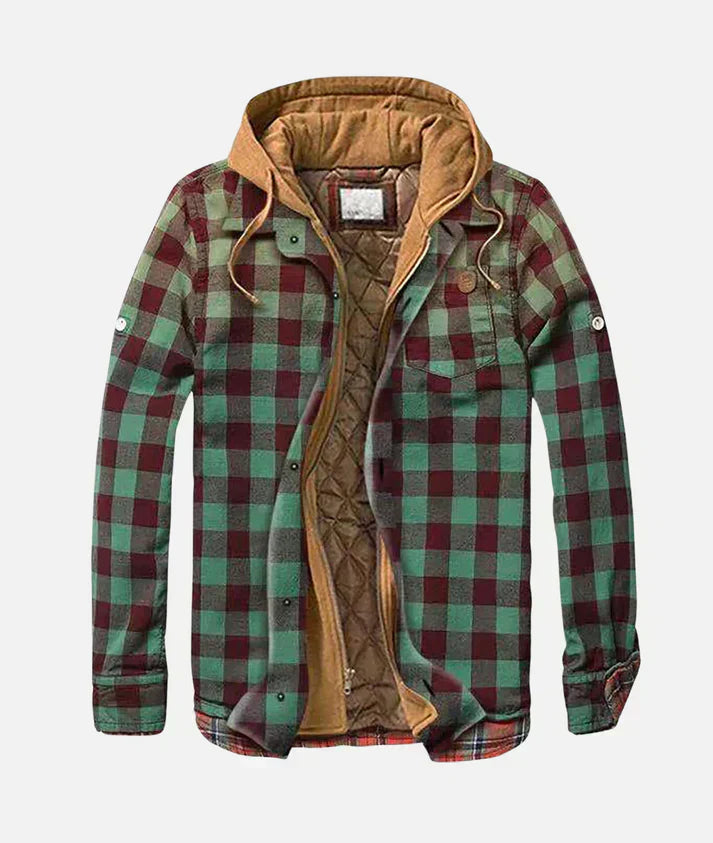 EB | Karierte Patchworkjacke
