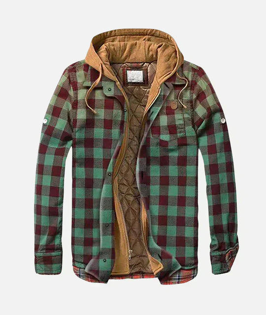 EB | Karierte Patchworkjacke