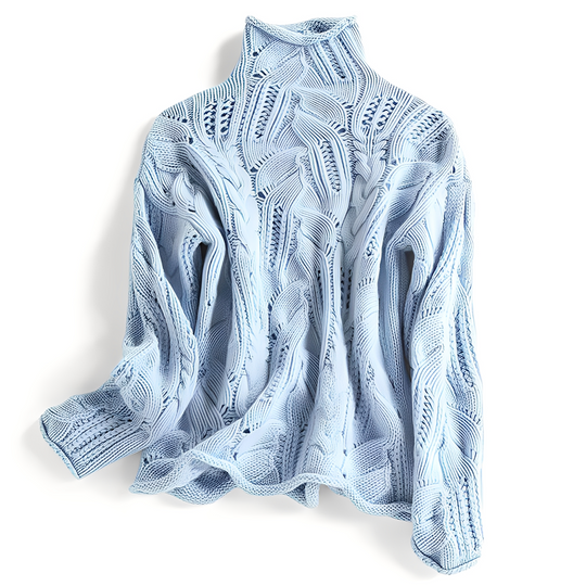 EB | Damenkaschmirpullover mit Besonderen Details