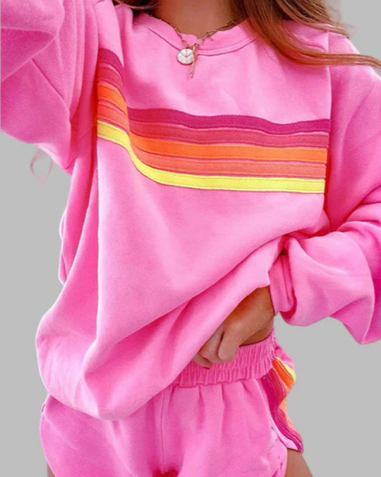 EB | Gestreiftes Pyjama-Set