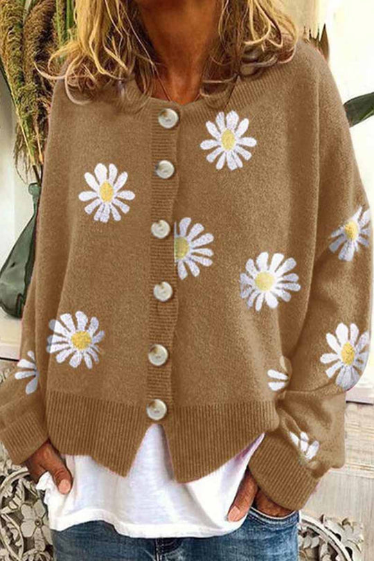 EB | Elegante und Lässige Winter Strickjacke
