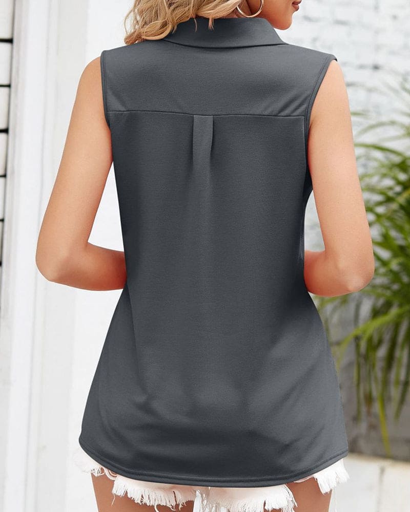 EB | Leichte Ärmellose Bluse