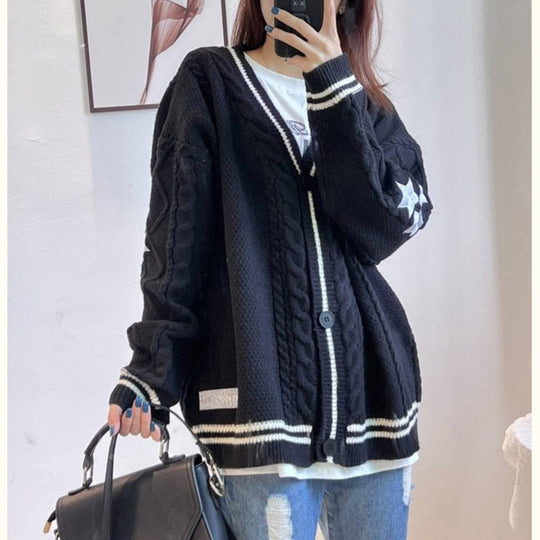 EB | Bestickter Weinlese Pullover