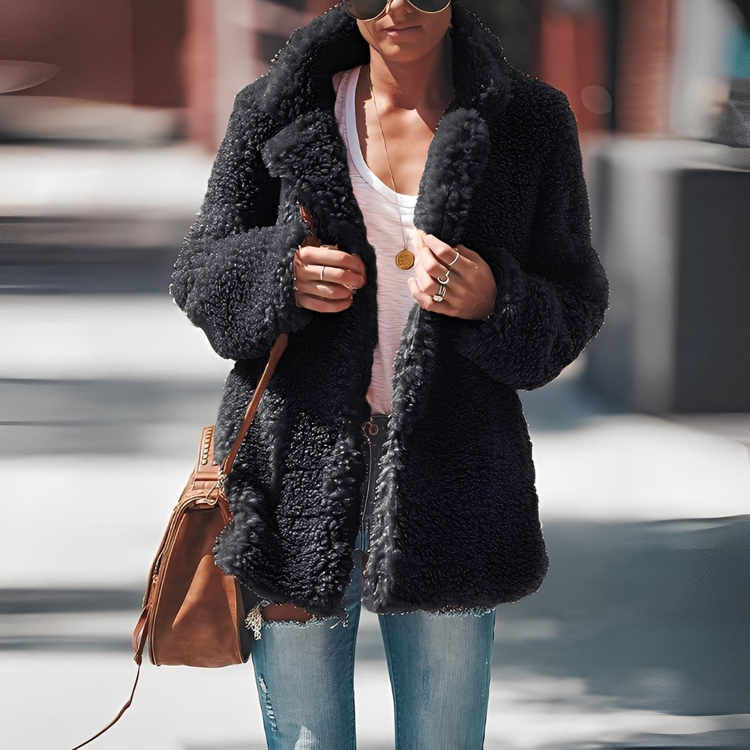 EB | Stylische, dicke Fleecejacke für Damen