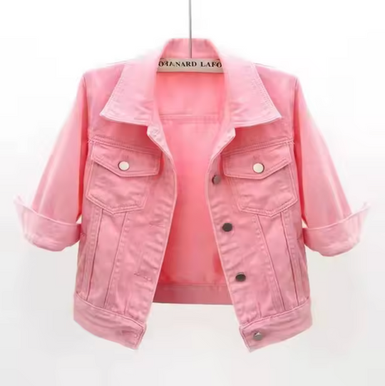 EB | Buntes Jeansjacke