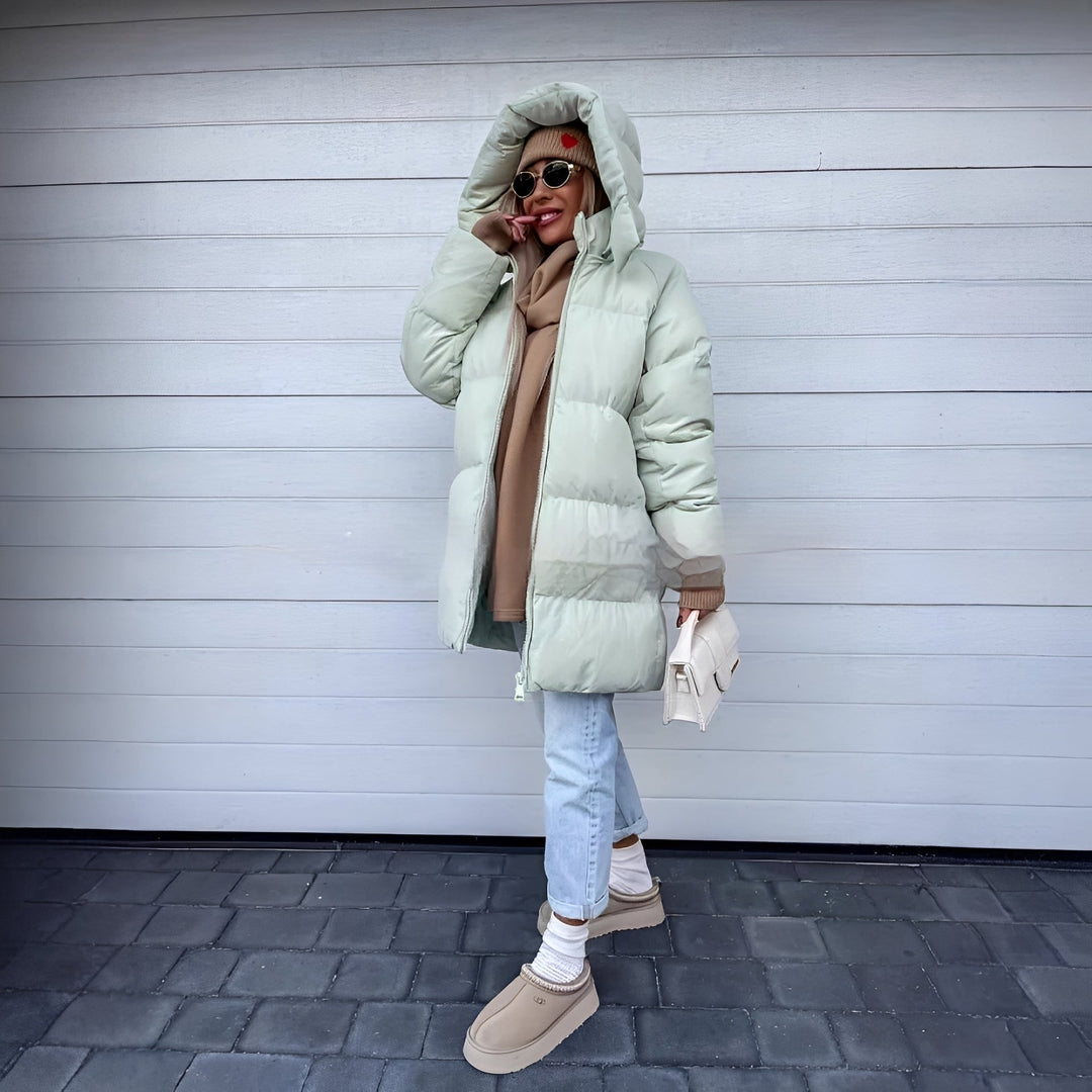 EB | Elegante, gepolsterte Parkajacke für Frauen