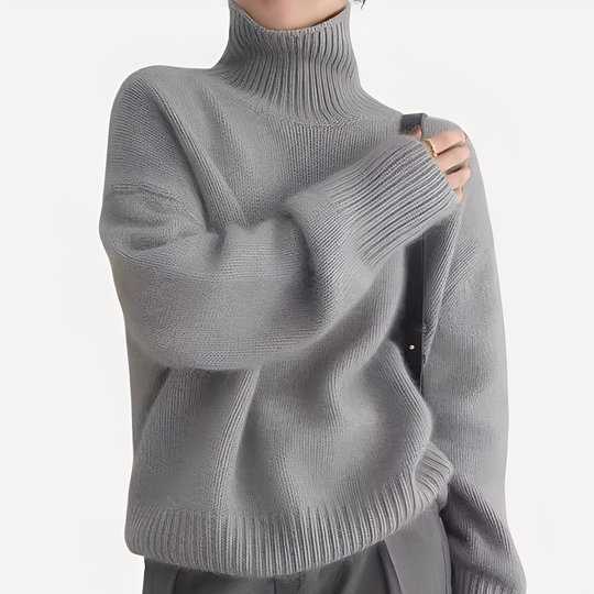 EB | Eleganter Und Legerer Damen Rollkragenpullover
