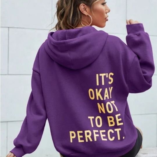EB Damen Hoodie mit Rückenprint und Kapuze