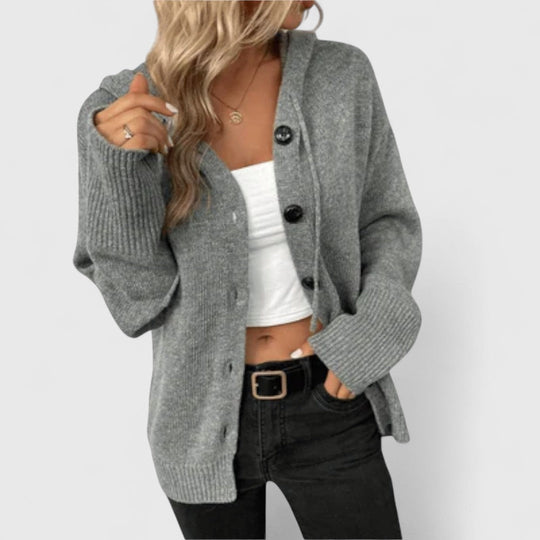 EB | Klassischer Cardigan mit Knöpfen