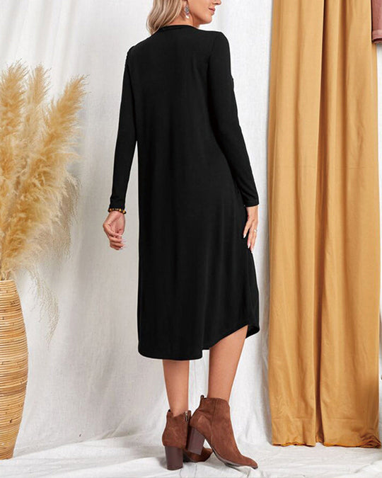 EB | Lockeres Kleid mit Taschen