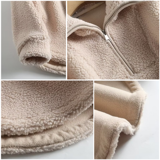 EB | Warmen Pullover für Frauen mit Kapuze