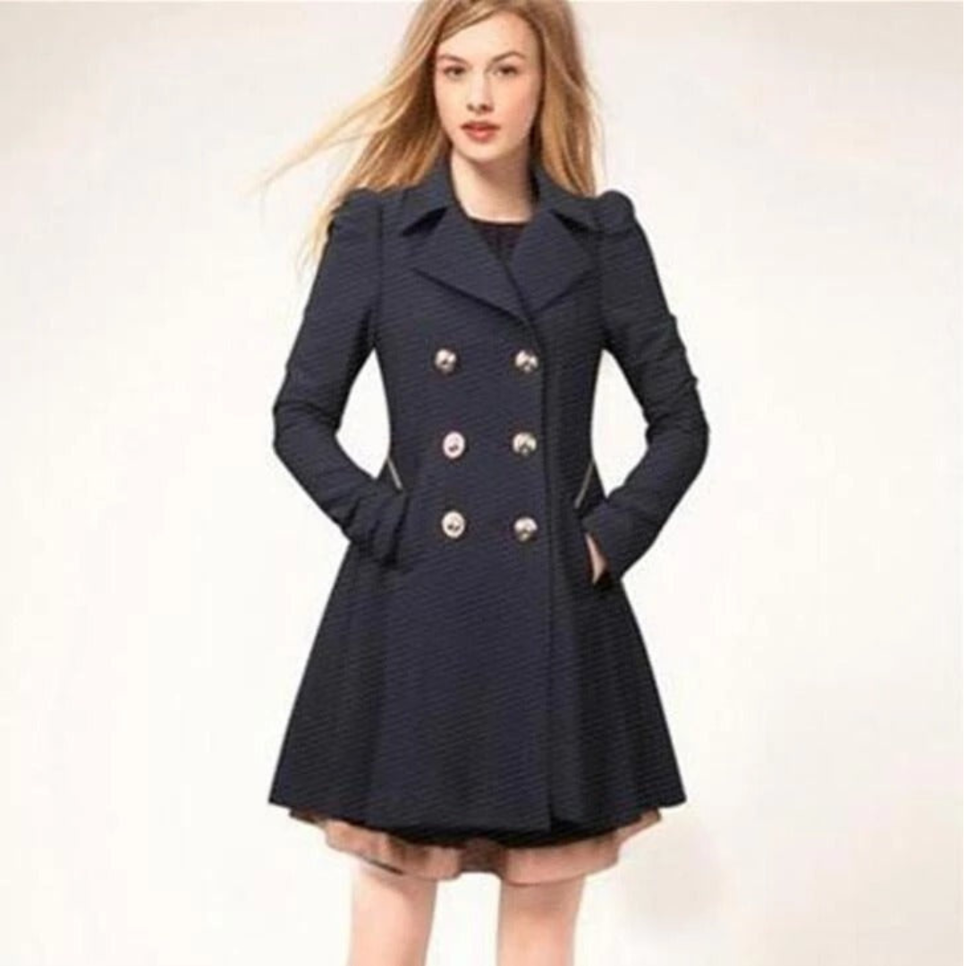 EB | Trenchcoat Lang für Frauen