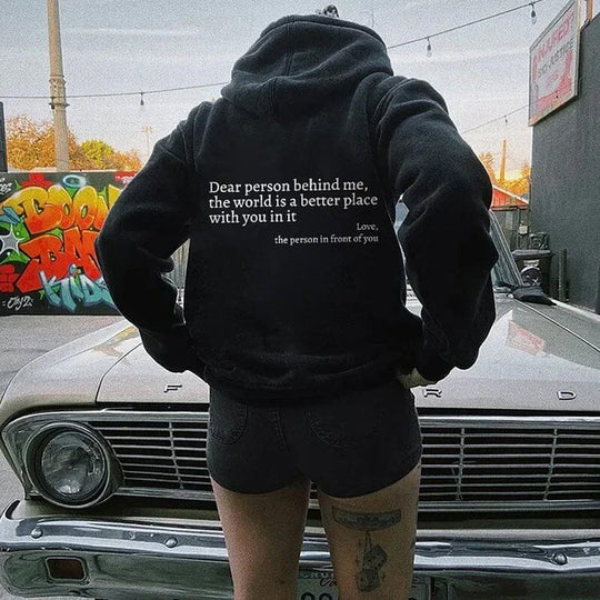 EB | "Dear Person Behind Me" Hoodie