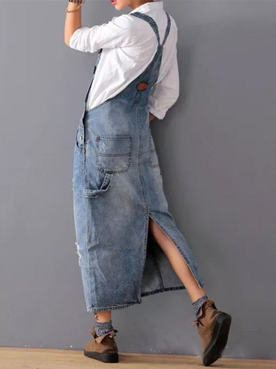 EB | Lässiges Denim Latzkleid