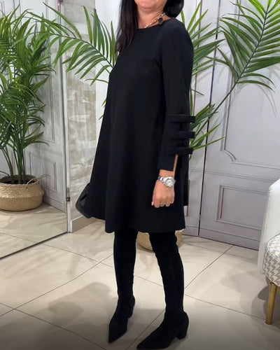 EB | Knielanges Kleid mit Langen Ärmeln