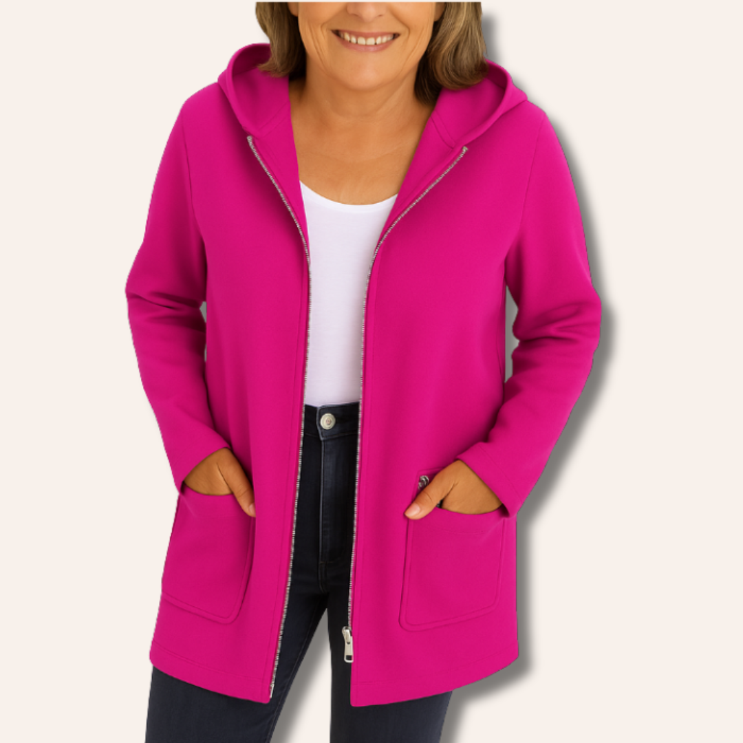 EB | Langarm-Cardigan mit Kapuze