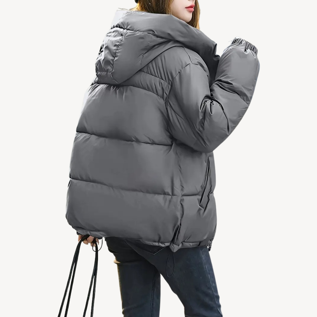 EB | Damen Hoodie Pufferjacke