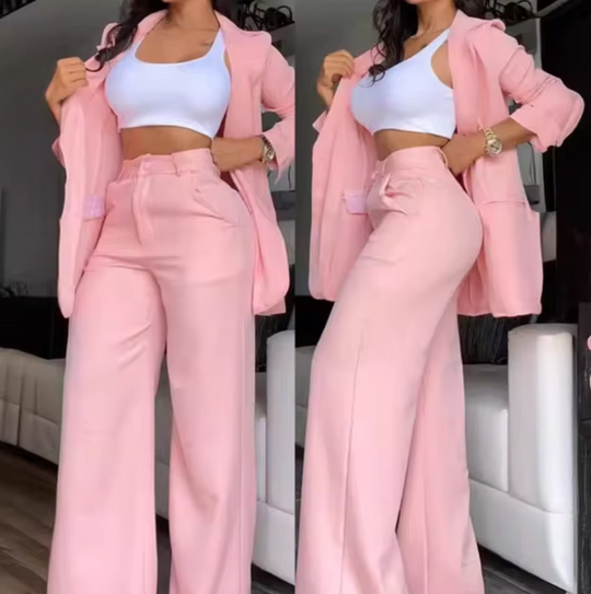 EB | Langärmlige Blazer- und Hosen-Set