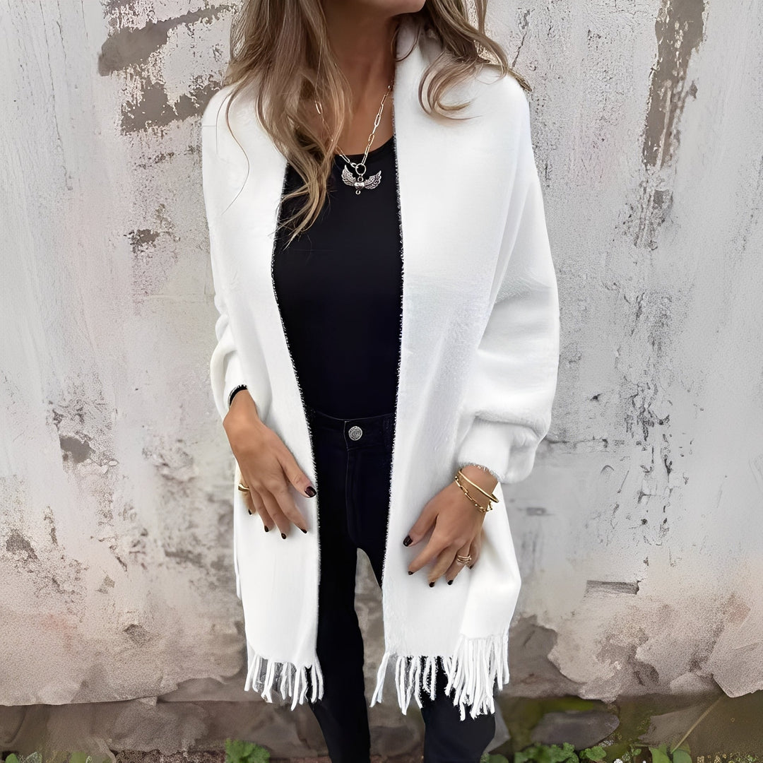 EB | Trendige, lässige Damenstrickjacke
