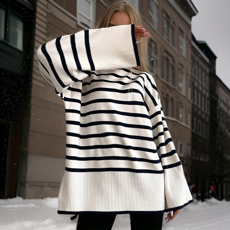 EB | Langarmpullover für Frauen Warm